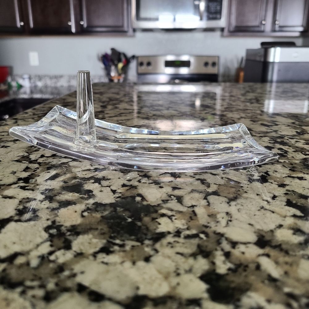Nambe Crystal Jewelry Holder